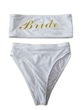 Swimsuit Set Glitter Bride