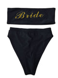 Swimsuit Set Glitter Bride