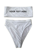 Swimsuit Set Glitter Bride