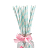 25Pcs Paper Drinking Straws