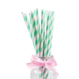 25Pcs Paper Drinking Straws