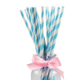 25Pcs Paper Drinking Straws
