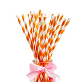 25Pcs Paper Drinking Straws