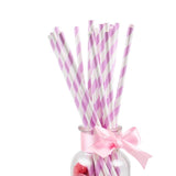 25Pcs Paper Drinking Straws