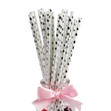 25Pcs Paper Drinking Straws