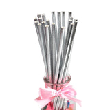25Pcs Paper Drinking Straws