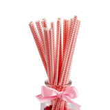 25Pcs Paper Drinking Straws