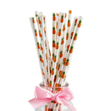 25Pcs Paper Drinking Straws