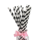 25Pcs Paper Drinking Straws
