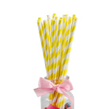 25Pcs Paper Drinking Straws