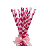 25Pcs Paper Drinking Straws