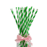 25Pcs Paper Drinking Straws
