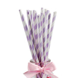 25Pcs Paper Drinking Straws