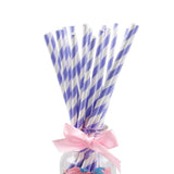 25Pcs Paper Drinking Straws