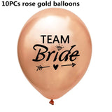 Wedding Decoration Rose Gold Mr Mrs Heart Balloons