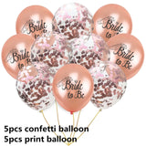Wedding Decoration Rose Gold Mr Mrs Heart Balloons