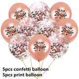Wedding Decoration Rose Gold Mr Mrs Heart Balloons