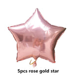 Wedding Decoration Rose Gold Mr Mrs Heart Balloons