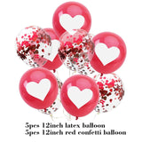 Wedding Decoration Rose Gold Mr Mrs Heart Balloons