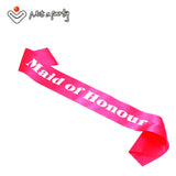 6pcs Satin Sash Sister of the Bride