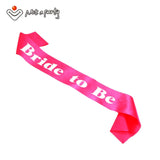 6pcs Satin Sash Sister of the Bride