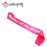 6pcs Satin Sash Sister of the Bride